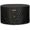 Garden Balsam 600D Heavy Duty Waterproof Patio Fire Pit Cover