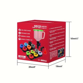 Unbranded Engine Oil Funnel Set for Hassle-Free Oil Filling Suitable for Multiple Vehicles