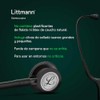 3M Littmann Estetoscopio Classic III, Manguera Color Ciruela, Acabado Standard,