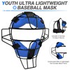 Baseball Catcher Mask Umpire Mask,Full-Face Protection Mask for Baseball,Lightweight Secure