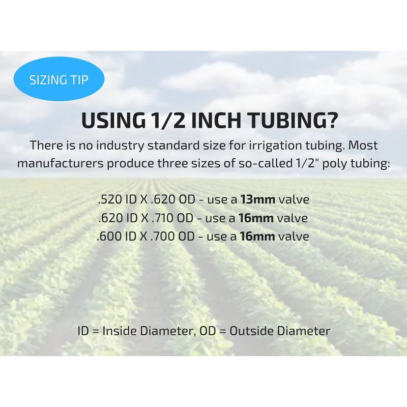 Habitech 2-Pack In-Line Barbed Ball Valve for 3/4 Inch Tubing