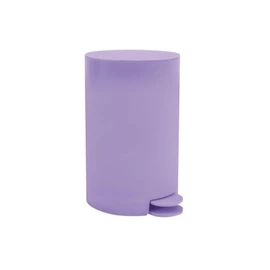 MSV OSAKI Bathroom Pedal Bin 3L Lavender Matt Lavande Mat 3L