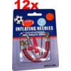12x Ball Valve Needle Set for Inflating Balls, Balls Volley