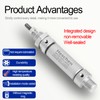 Heschen Pneumatic Slim Air Cylinder, M5 Port, 16mm Bore, 25mm