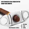 Bbsisgo Cigar Cutter and Lighter Set, Gifts for Men, Double