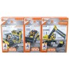 HEXBUG VEX ROBOTICS CONSTRUCTION VEHICLE 3 PACK, YELLOW *DISTRESSED PKG