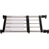 Hershii - Estantería extensible de metal ajustable para armario, cocina,