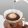 600pcs Filter Papers Unbleached Coffee Filter Papers 64mm Round Coffee