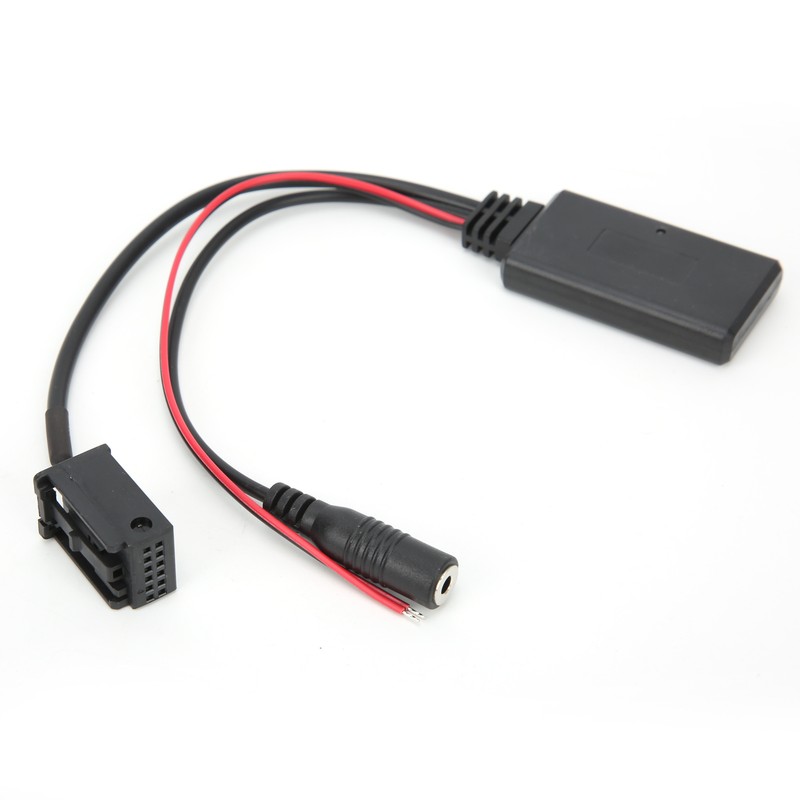Bluetooth 5.0 AUX Cable Music Adapter Handsfree with Microphone Replacement