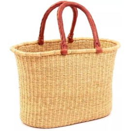 African Basket | Oval Bolga Basket | Ghana Basket | Storage |Market Basket | Pic