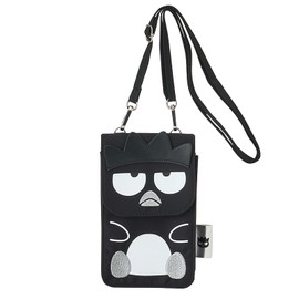 Sanrio 299278 Smartphone Shoulder (Ole Sama Time) Bad Batsumaru, Polyester, Steel, PU Leather, Polypropylene, Recommended Age: 3 years and up