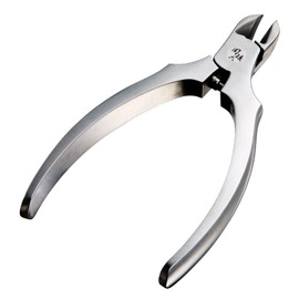 Kai Corporation Seki Magoroku Nippers Tsumekiri Regular Handle (with Cap), Claimekiri Nipper, Silver