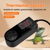 Wattive Digital Thermostat Socket with Sensor 220 V, Temperature Controller