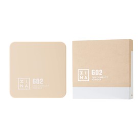 3INA MAKEUP - Vegan - Cruelty Free - The Compact Powder 602 - Nude Neutral - Natural Silky Fins - Luminous Texture