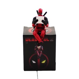 Kokiri Shop Mexico Figura Mini Deadpool para Decoración de Escritorio o Auto