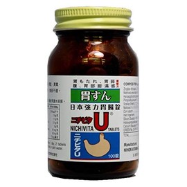 Nichivita U Stomach Relief, Alternative Weisen-U (100 Tablets)