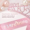 Set Fascia e Corona Compleanno per Ragazza 10 Anni, Accessori