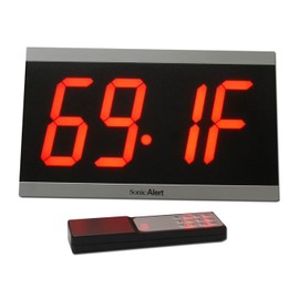 Sonic Alert Big Display Max, Black/Red
