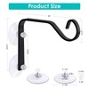 2 Pcs Heavy-Duty Window Suction Cup with Hanger, Window Mounted