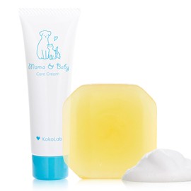 Mama and Baby Care Cream 1.1 oz (30 g) & Soap 2.8 oz (80 g) Set