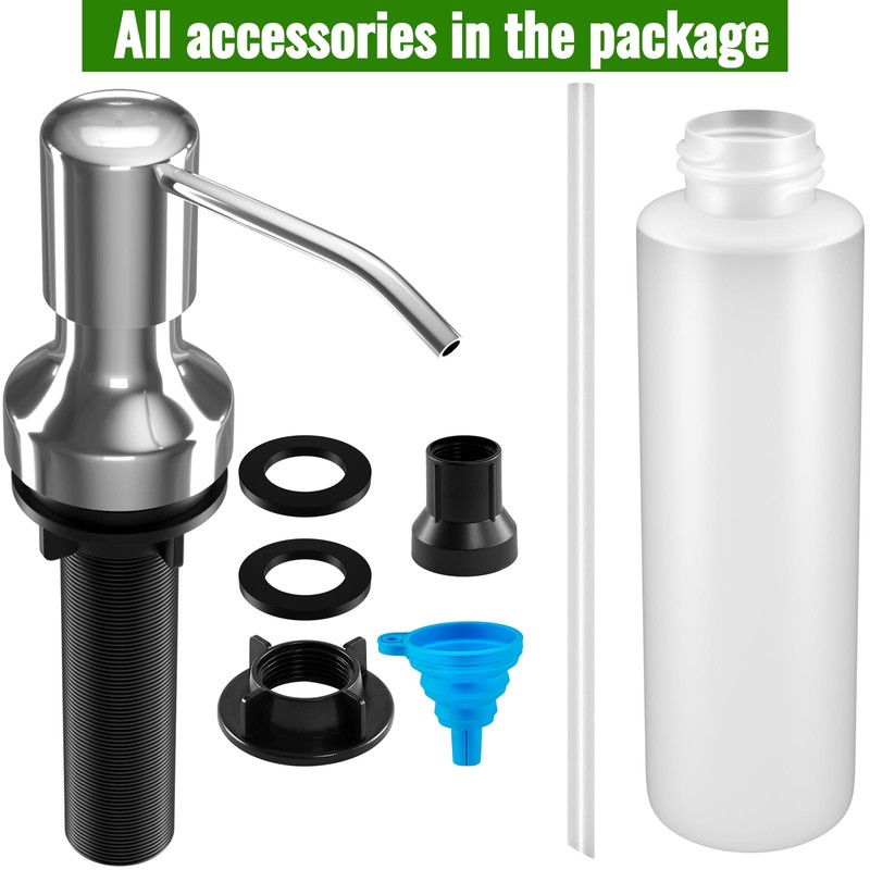 Soap Dispenser for Kitchen Sink, Kitchen Sink Soap Dispenser with