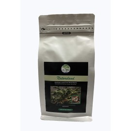 NATURELAND Specialty Roasted Coffee (Wild Kopi Luwak Coffee Beans Dark Roast {White Bag}, 16oz) Sourced from the best regions of Vietnam Ethically produced from Wild Palm Civet Cats