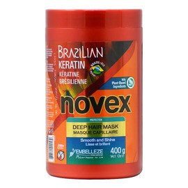 Embelleze Novex Brazilian Keratin Hair Care Treatment Cream - 14.1 Oz  Embelleze Novex Creme de Tratamento Capilar com Queratina Brasileira - 400g by 