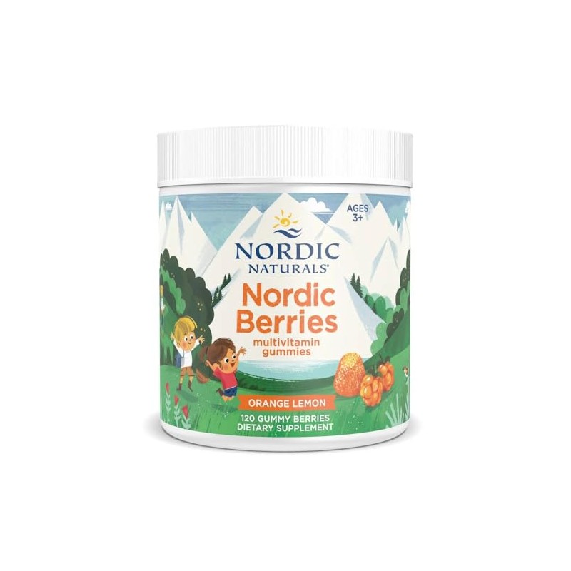 Nordic Naturals, bayas de vitamina para niños, 120 masticables
