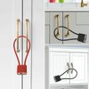 Pack of 2 Cable Lock with Key, Robust Padlock with