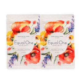 【医師推奨】 エクオール 生成 サプリ エクオールワン 女性らしさ成分 45種厳選配合 大豆イソフラボン 30mg チェストツリー ビタミンＤマルチビタミン 乳酸菌 ゆらぎ世代 大人女性 不調ケア パウチタイプ 60粒 30日分×2袋セット 国内製造