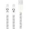 Cable Lightning 120 cm Gourmandise SNG-743IV – Color Marfil y