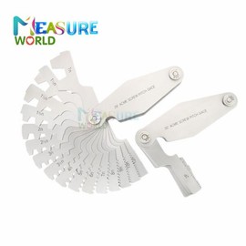 ACME T 나사 게이지 ACME 29 / TR30 옵션 피치 측정 도구 필러 [30 DEGR 1PC] T Screw Gauge ACME 29 / TR30 Option Pitch Measuring Tool Filler [30 DEGR 1PC]
