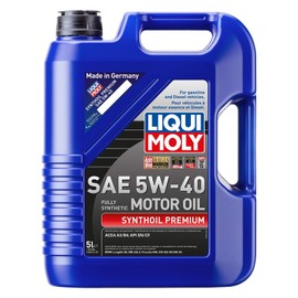 LIQUI MOLY ★  5L Liqui Moly 5W-40 Synthoil Premium Synthetic Engine Oil LM2041 API SN CF ★