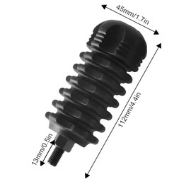 Andux Bow Shock Absorber Rubber Archery Stabilizer Black GJJZQ-01