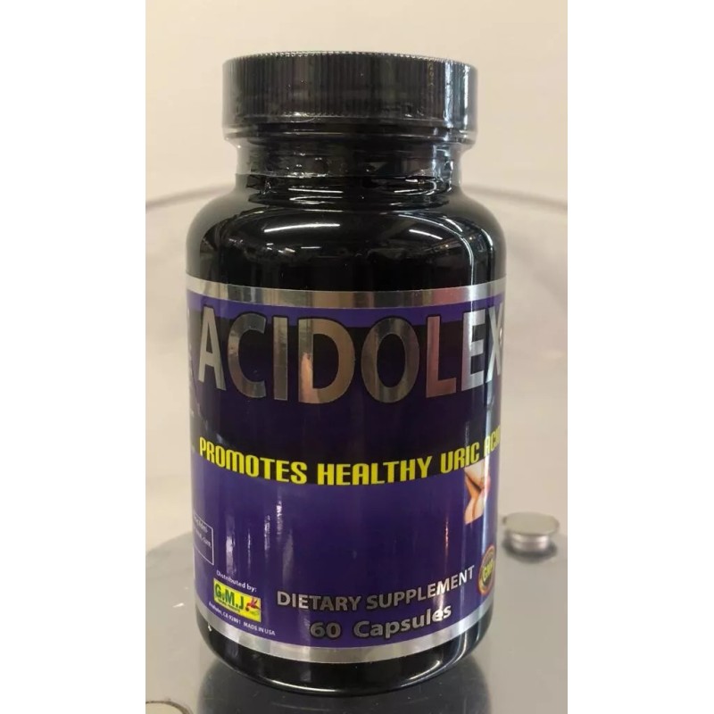 GMJ New Acidolex Acido Urico Support Uric Acid 60 capsules