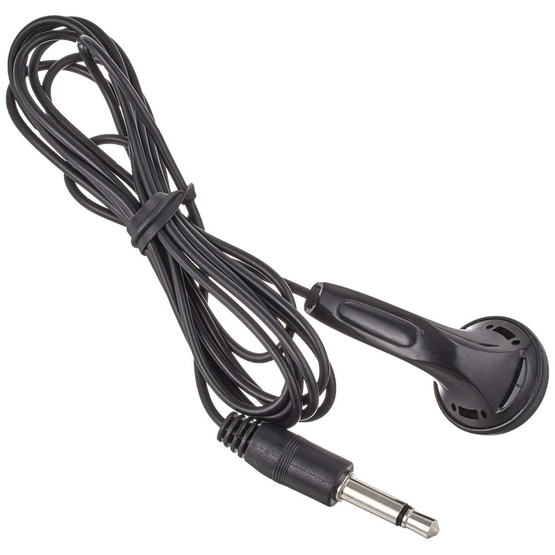 (Thin, Lightweight, Earphones Included) AM/FM/Wide FM Compatible, Pocket Radio, Ohm