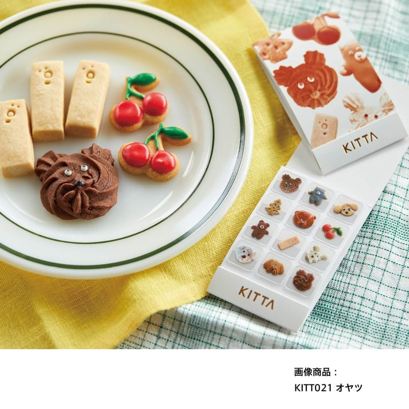 King Jim KITT021 Masking Tape, Kitta, Clear, Oyatsu