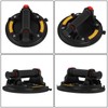 findmall Heavy-Duty Vacuum Suction Cups 2-Pack 440 lb Lift Capacity