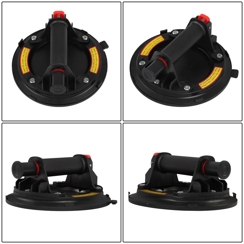 findmall Heavy-Duty Vacuum Suction Cups 2-Pack 440 lb Lift Capacity