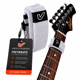 Gruv Gear FretWraps HD 'Stone' String Muter 1-Pack (White, Small) (FW-1PK-WHT-SM)