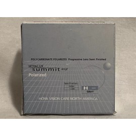 Hoya Summit ECP Poly-C Polarized Progressive Lens Semi Finished Gray 5.50 2.50 L