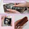 Rozohor Women's Compact Wallet, Trifold Mini Wallet, Genuine Leather, Girls,
