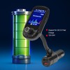 1.8 in TFT Car MP3 Player FM Transmitter Dual USB