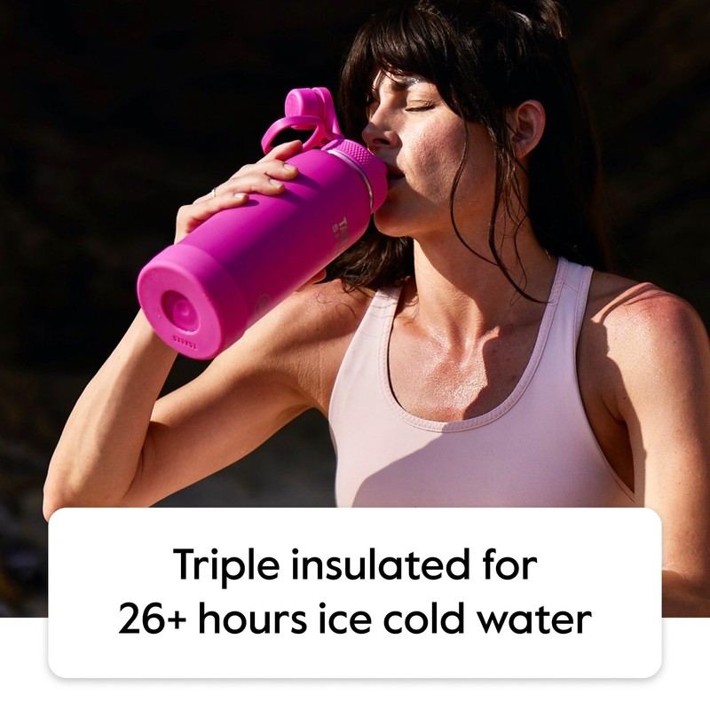 Takeya Sports Water Bottle with Spout Lid - Bottle with