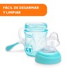 CHICCO, Vaso de Transición con Doble Vávula, 4m+, Color Azul