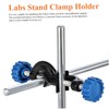 Alipis 4Pcs Adjustable Clamp Holder Cross Clamp Boss Head for