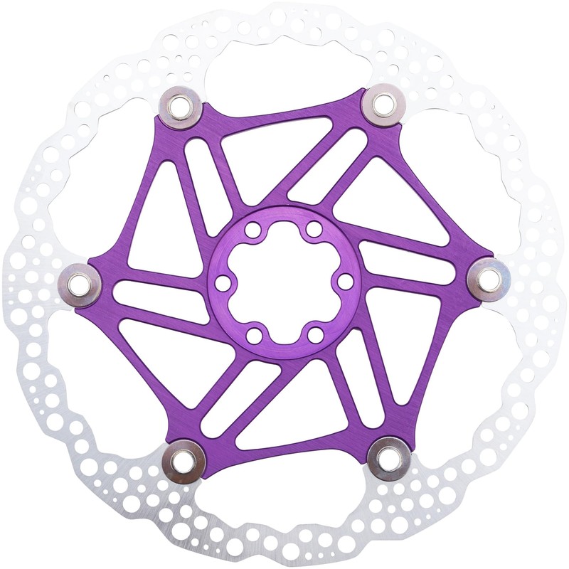 Hope Floating Disc Brake Rotor (Purple, 203mm)