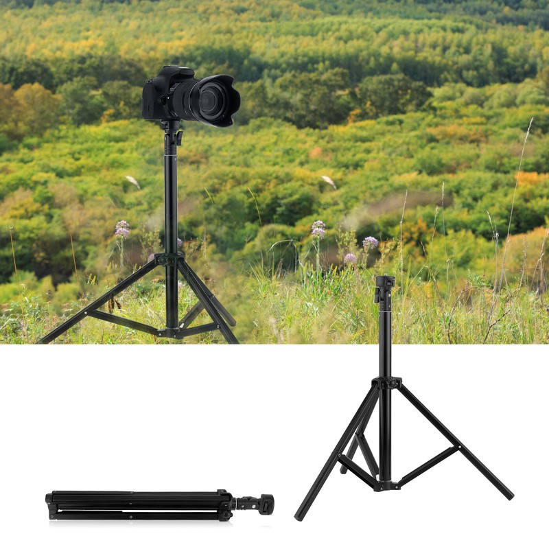 Aluminum Alloy Live Steaming Portable Desktop Tripod UltraLight Tripod for