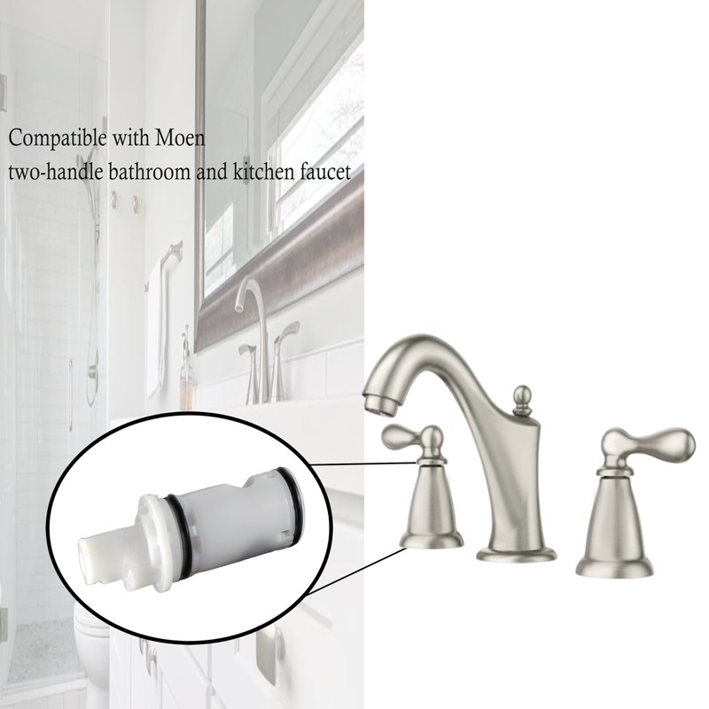 ALITZ 1224 / 1224B Replacement Faucet Cartridge 2-Pack – Compatible