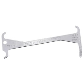 KMC Easy Chain Checker Chain Wear Indicator Tool, Universal, Silver